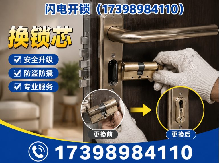 惠济区闪电开锁展示图